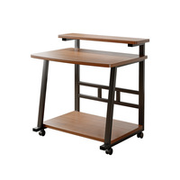 Bureau d'ordinateur pliant en bois Simple Mini Table d'ordinateur portable d'apprentissage Mobile pour petits appartements chambres chevet école pliable