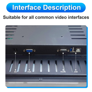 Monitor de Juegos con Pantalla Táctil Vertical OEM de 17 Pulgadas para la Serie Empresarial, Interfaz USB, Luz LED Económica, Marco Acrílico Capacitivo, Nuevo - Product Image 4