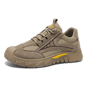 Zapatillas Casuales Transpirables de Primavera para Hombre, Nuevas Zapatillas de Trabajo Transpirables Antideslizantes para Obras de Construcción - Product Image 5