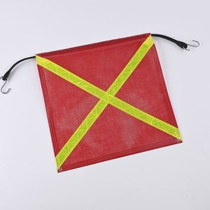 Venta al por mayor Car Truck Hanging Mesh Reflective Safety Signs Bandera de seguridad minera - Product Image 4