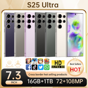 Smartphone 5G LTE S25 expédié d'usine avec processeur Deca Core, 16 Go + 1 To, écran OLED HD 120 Hz, appareil photo 108 MP, batterie supérieure à 8000 mAh, Android 14 - Product Image 5