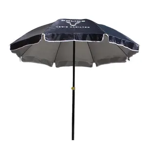 2021流行促销广告银衣沙滩伞遮阳伞