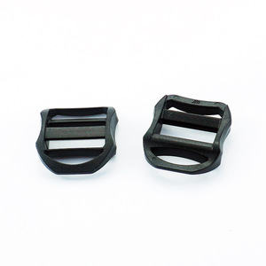 Hebilla de plástico de liberación lateral de 20 mm, negra, duradera, para bolsos y accesorios - Product Image 1