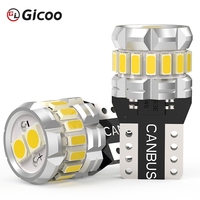Nueva Luz LED T10 W5W 194 501 Canbus Sin Error para Interior de Coche, 18SMD, Chip 3014, 6000K, 12V, IP67, Aluminio, Luz de Estacionamiento Blanca Pura