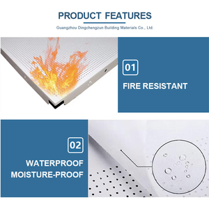 Quảng Châu nhà sản xuất kim loại nhôm Trần thương mại nằm trong tấm Trần Nhà cung cấp - Product Image 4