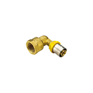 Raccordo Curvo Femmina Multistrato per Gas 26 X 3/4" per Tubi Idraulici - Product Image 1