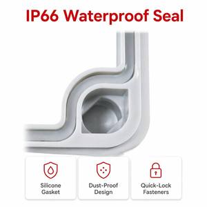 <span class=keywords><strong>Caja</strong></span> de Plástico ABS <span class=keywords><strong>Pequeña</strong></span> Personalizada para Electrónica, <span class=keywords><strong>Caja</strong></span> de Conexiones Impermeable IP66 para Proyectos en Exteriores, 55x35x20mm - Product Image 4