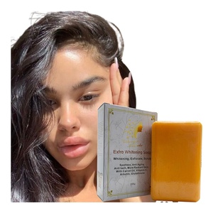 Il sapone idratante e sbiancante con etichetta privata, il Look brillante che schiarisce delicatamente la pelle chiarisce la carnagione irregolare - Product Image 3