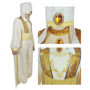 Costume d'halloween pour <span class=keywords><strong>adulte</strong></span>, usine chinoise, Costume de fête, lampe Aladdin, Costume de Prince - Product Image 2
