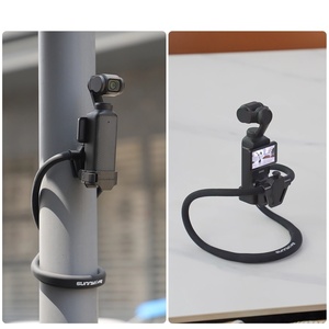 Support de cou réglable POV pour vidéo mains libres, <span class=keywords><strong>vlog</strong></span> et selfie, avec sangle de fixation pour Pocket 4/3 - Product Image 4