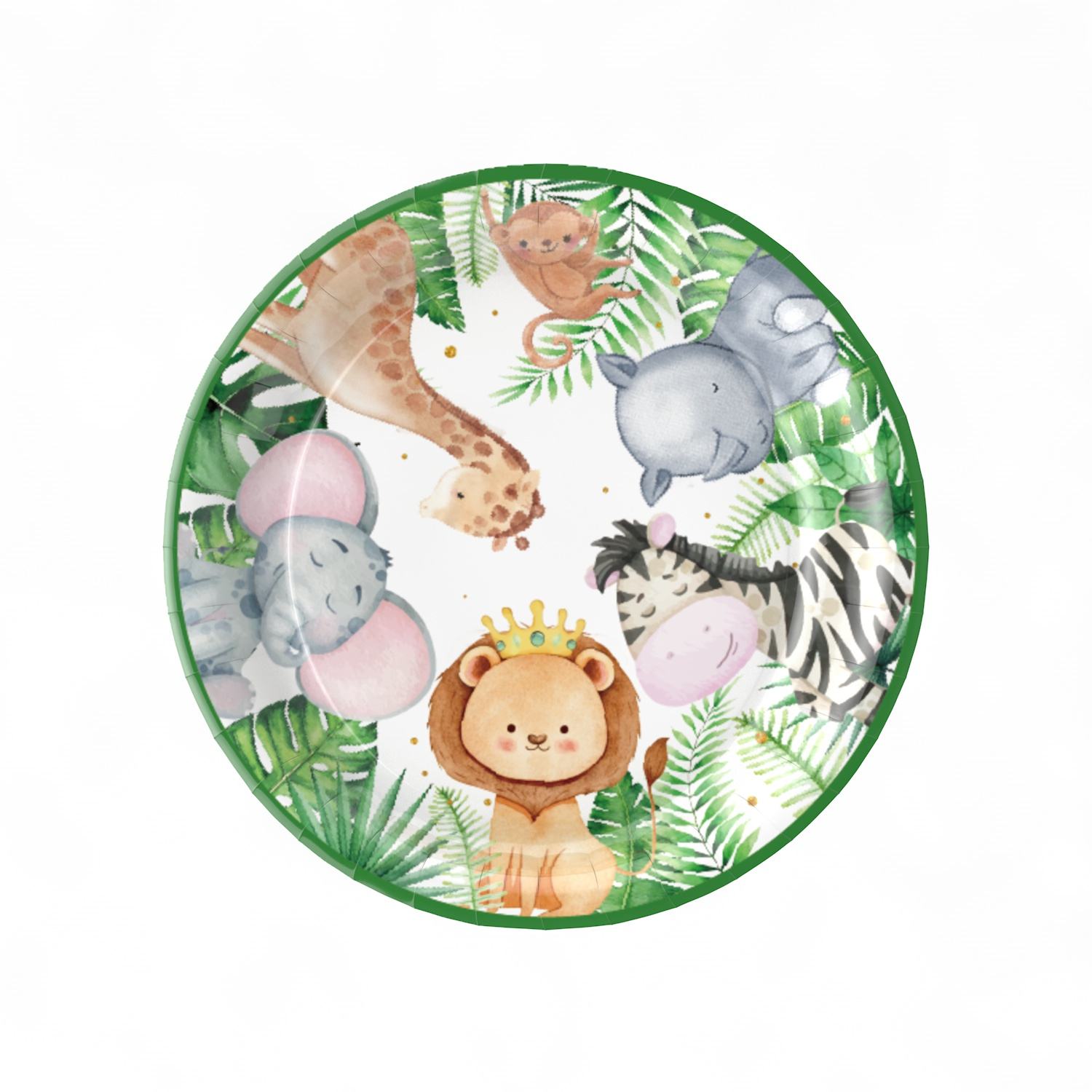 Green:7 inch plates*10pcs