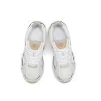 JIANER 2024 Premium Lace-Up Blank Types All-Match Dernières baskets personnalisées pour hommes Chaussures de course blanches élégantes