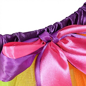 Tutus de <span class=keywords><strong>Ballet</strong></span> Elásticos para Niñas Octavia, Falda de Tul Princesa Colorida y Elegante, Ropa de Baile para Niñas Pequeñas, para Entrenamiento y Actuaciones - Product Image 6