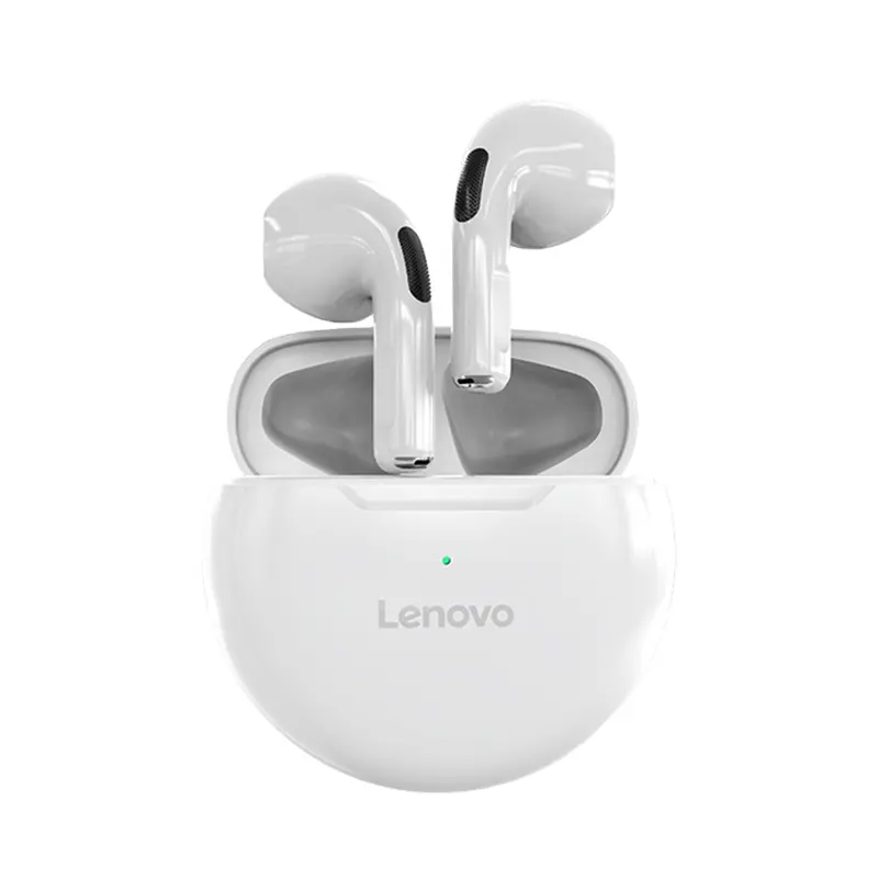 Lenovo HT38 Cheap TWS BT Earphone Mini Wireless Earbuds with Mic Sport Waterproof 9D Stereo Headphone
