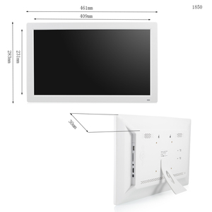 Affichage numérique <span class=keywords><strong>grand</strong></span> <span class=keywords><strong>format</strong></span> de 18,5 pouces en gros, <span class=keywords><strong>cadre</strong></span> photo vidéo en boucle pour la promotion publicitaire en magasin - Product Image 5