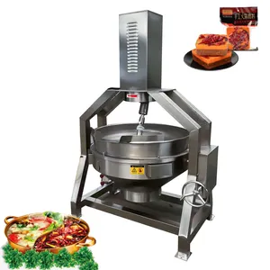 Automatic Fruit Jam Sugar Cooker Electromagnetic Heating cooking mixer machines