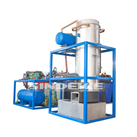 Machine à glaçons industrielle à refroidissement par eau pour usine alimentaire et restauration