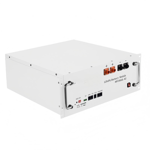 Batterie de stockage d'énergie domestique au lithium fer phosphate 48V/51.2V 100Ah/200Ah/300Ah, type rack, pour systèmes solaires 5kWh/10kWh/20kWh - Product Image 2