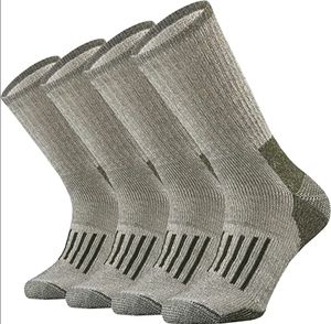 मेरिनो थर्मल ऊन मोजे पुरुषों सर्दियों के आउटडोर हाइकिंग स्की चल रही काम गर्म मोटी मोजे कस्टम लोगो - Product Image 3