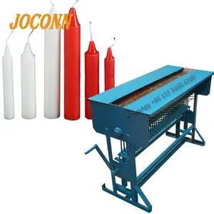 2 rows candle moulding machine candle wax filling machine automatic bougie candle shaping making machine