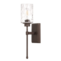 Accueil Hôtel Fer Support Verre Clair Moderne Vanité Lumières Chambre Salon Escaliers Couloir Applique Murale