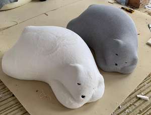 Venta caliente sofá perezoso dormir <span class=keywords><strong>Panda</strong></span> espalda sala de estar <span class=keywords><strong>Red</strong></span> <span class=keywords><strong>rojo</strong></span> solo niño taburete Animal creativo Silla de ocio - Product Image 3