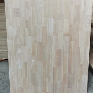 Penjualan Panas Papan Kayu Karet Sambung Jari 2440*1220*18mm untuk Lemari Furnitur - Product Image 5