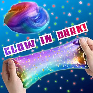 Perfect Kraft Galaxy Slime for Kids, Premade Space Slime Pack Toy for Children Slime <b>Kit</b> With Neon,Metallic Fun Craft Party Gift - Product Image 6