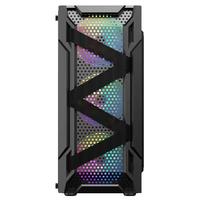 Casing komputer Gaming & Panel samping menara Mid Tower Desktop ATX casing kabinet PC