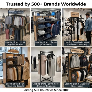 Présentoir métallique sur pied personnalisé pour vêtements, idéal pour t-shirts, robes, tapis – Étagères de présentation pour magasins de détail et supermarchés – OEM - Product Image 6