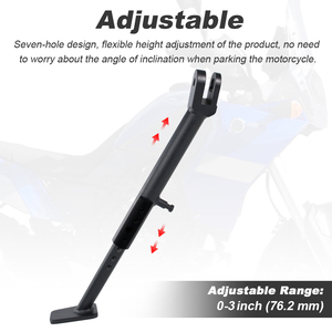 Béquille latérale Waximoto compatible avec KTM 690 <span class=keywords><strong>Enduro</strong></span> 2008-2010 KTM 690 <span class=keywords><strong>Enduro</strong></span> R / ABS 2012-2018, pièces détachées, béquille de <span class=keywords><strong>moto</strong></span> en acier - Product Image 3