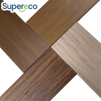 Planche de terrasse en WPC co-extrudé imperméable, finition grain de bois moderne antidérapante, installation par clipsage pour usage extérieur, patio, jardin