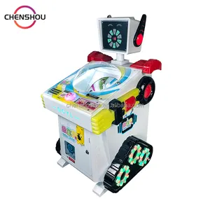 Fabrika doğrudan satış jetonlu şeker makinesi çocuk Mini lolipop otomat oyun makineleri
