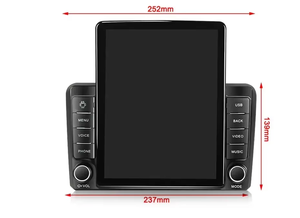 Lecteur vidéo de voiture Tesla Android 13 8 cœurs IPS DSP pour Audi A3 <span class=keywords><strong>S3</strong></span> 2003-2013 8+128 Go Système audio Radio ADAS DVR GPS BT Stéréo - Product Image 6