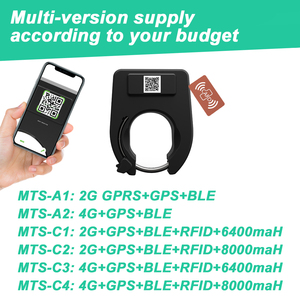 GEO Fence GPS Tracker EV Moped Electric Public Ebike Share Alarm Qr Code RFID NFC Smart Bicycle Rental System Bike Sharing Lock - Product Image 5