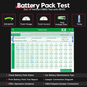 2025 새로운 Xtool D9ev Ev 진단 스캐너 중국 Ev 자동차 Obd2 스캐너 새로운 에너지 자동차 Ev 진단 도구 및 프로그래밍 - Product Image 6