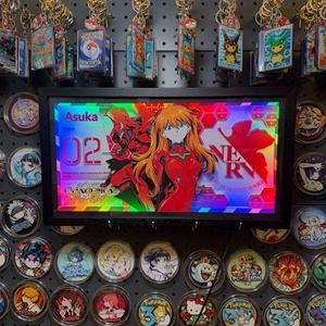 ภาพเคลื่อนไหวนักรบแห่งพระคัมภีร์ศตวรรษใหม่ EVA อนิเมะ ของตกแต่งสำหรับนักเรียน ของขวัญวันเกิด งานเทศกาล ภาพวาดแสง ขนาดใหญ่ - Product Image 1