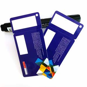 Custom PVC Plastic Membership Cards with Key <b>Tag</b> Personalized Combo Cards with Logo Printing for Loyalty and <b>ID</b> Programs - Product Image 4
