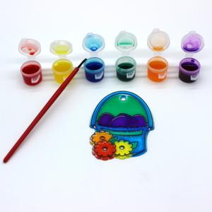 All'ingrosso Unisex finestra Catcher arte Set fai da te in plastica giocattoli da disegno per 2-4 anni di pittura educativa e gioco - Product Image 3