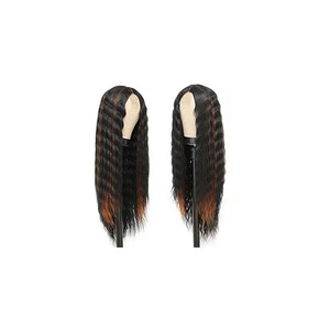 Highlight Body Wave <b>Human</b> Hair <b>Wig</b> 13x4 Lace Frontal 250% Density Deep Curly <b>Wig</b> 190-220g - Product Image 1
