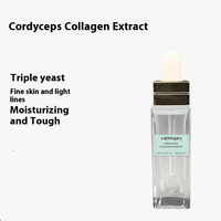 Vente en gros de cosmétiques Cordyceps Collagène Fermentation Extrait Triple Levure Rides Légères Hydratant Résistant aux Rides
