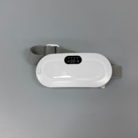 Ceinture Chauffante Anti-Crampes Menstruelles 3 Niveaux de Chaleur & 4 Modes de Massage Appareil Portable Sans Fil pour Soulagement de la Douleur des Règles