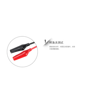 Uni-T Ut-L02 Alligator <b>Clip</b> Cable With Bnc Connector 1000mm Test Connection For Instrument Parts - Product Image 2