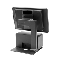 Sistema POS Taixun A1563L9 de 15.6 Pulgadas, 1920x1080, Aleación de Aluminio, Android/Windows, CPU Intel, Impresora y Escáner Integrados, para Restaurantes