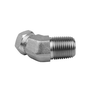 Высоконапорный гидравлический поворотный фитинг NPT (мужской-женский) из кованой углеродистой стали с цинковым покрытием, модель 1501-08-08, бренд <span class=keywords><strong>NJ</strong></span> - Product Image 3