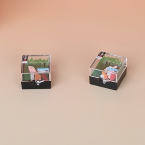 Accesorios de comida en miniatura para casa de muñecas, accesorios de escena con temática BJD, incluyendo una lonchera, un <span class=keywords><strong>mantel</strong></span> y un juego de platos para sushi - Product Image 4