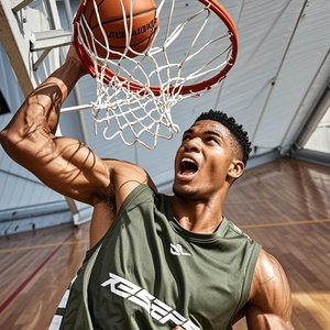 Plus Size Wholesale Blank <b>Basketball</b> Jersey Oversized Custom Sublimation Black <b>Men</b> <b>Shorts</b> <b>Basketball</b> Uniform Set - Product Image 4