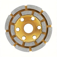 Roue abrasive segmentée Beili 100-180 mm en gros avec blocs épais, meule diamantée durable pour le meulage de la pierre