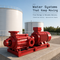 Pompe centrifuge multi-étages horizontale électrique MINGCHUAN pour l'alimentation en eau industrielle continue