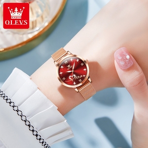 <span class=keywords><strong>Montres</strong></span> à quartz pour femmes OLEVS 5530 OEM, design classique de luxe, étanches, avec logo personnalisé, tendance et populaires. - Product Image 2